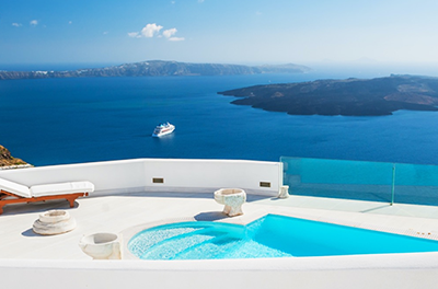 Santorini island